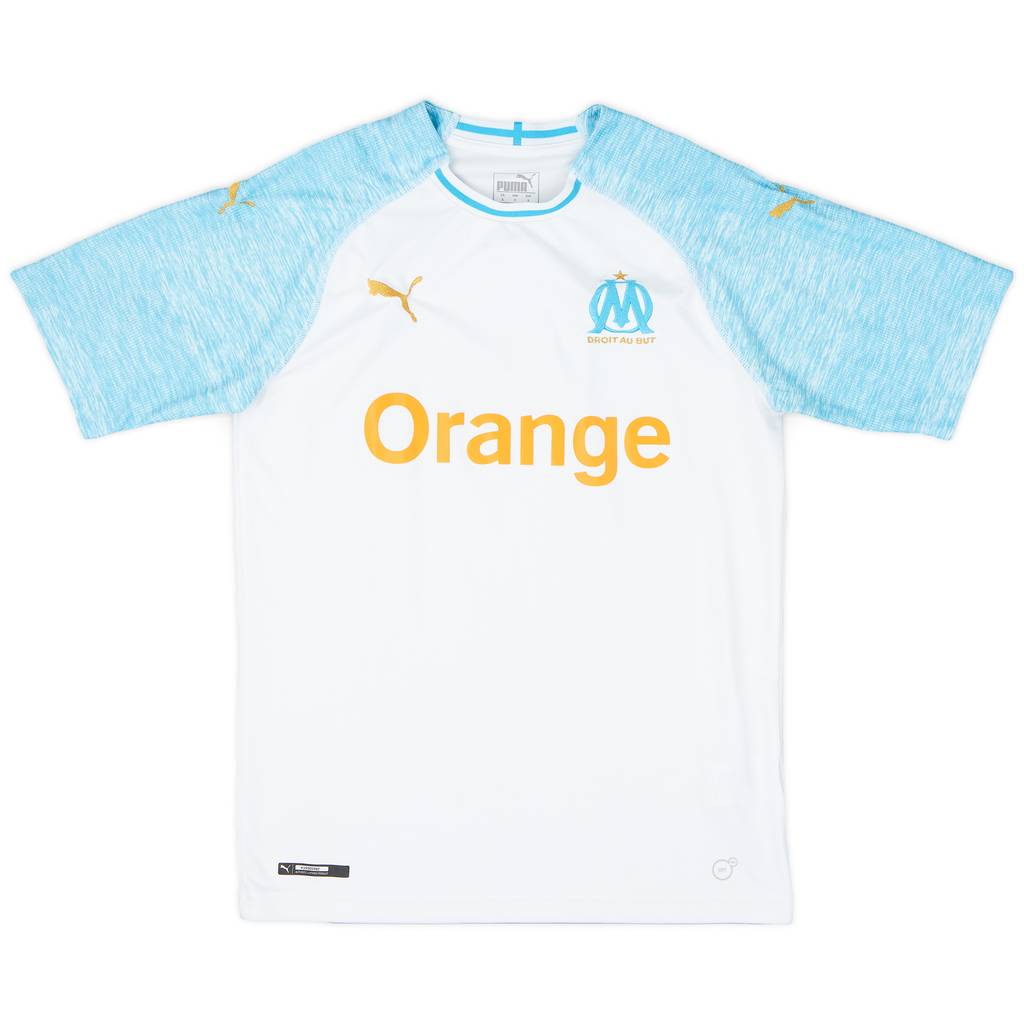 2018-19 Olympique Marseille Home Shirt - 5/10 - (S)
