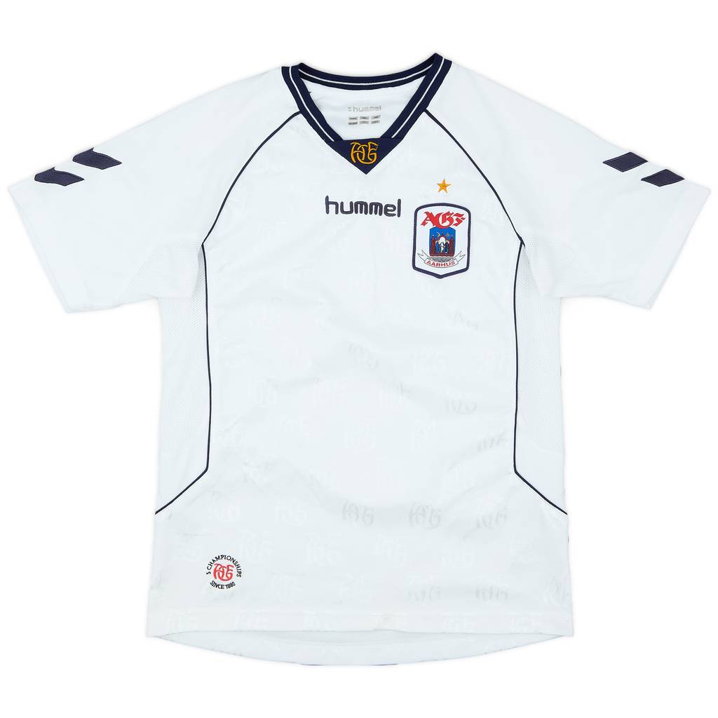 2007-09 AGF Aarhus Home Shirt - 6/10 - (XL.Boys)