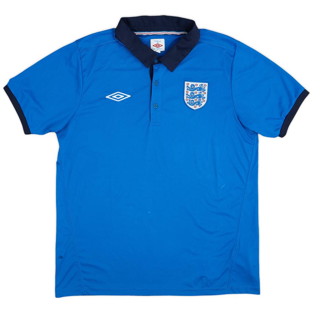 2009-10 England Umbro Polo Shirt - 7/10 - (L)