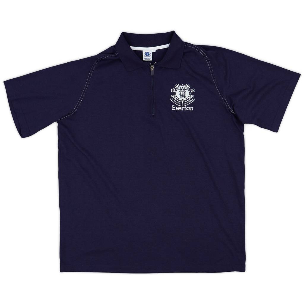 2013-14 Everton Umbro 1/4 Zip Training Shirt - 9/10 - (XL)