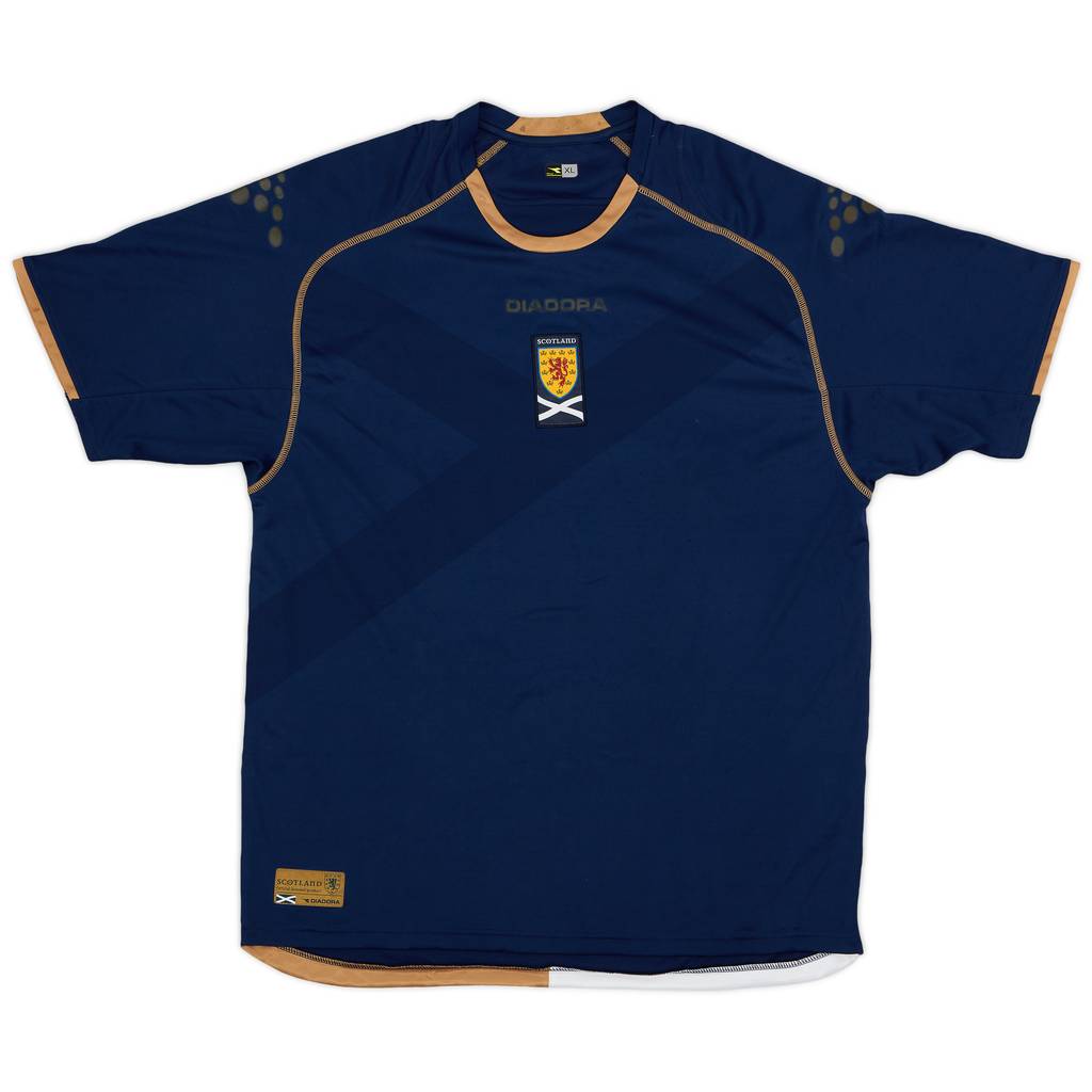 2007-08 Scotland Home Shirt - 6/10 - (XL)