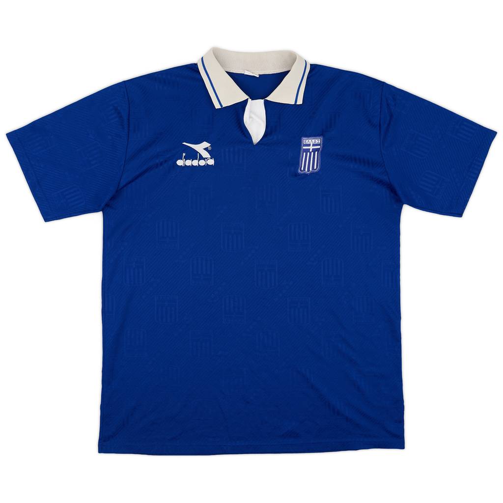 1994-95 Greece Home Shirt - 9/10 - (XL)