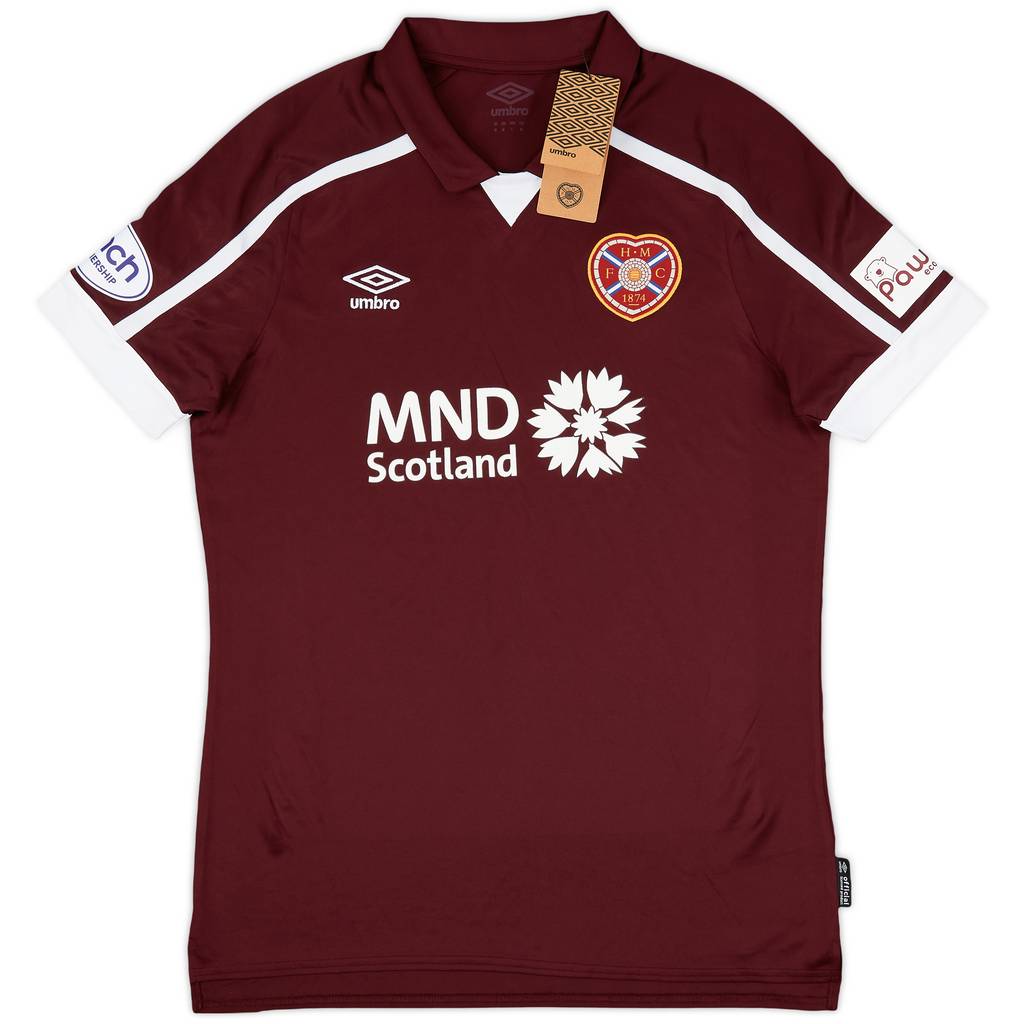 2021-22 Hearts Home Shirt (M)