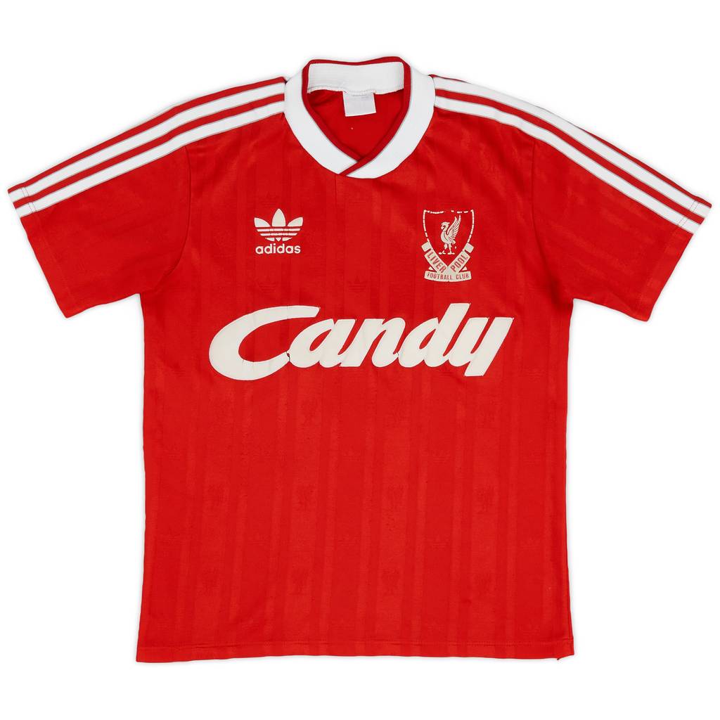 1988-89 Liverpool Home Shirt - 5/10 - (S)