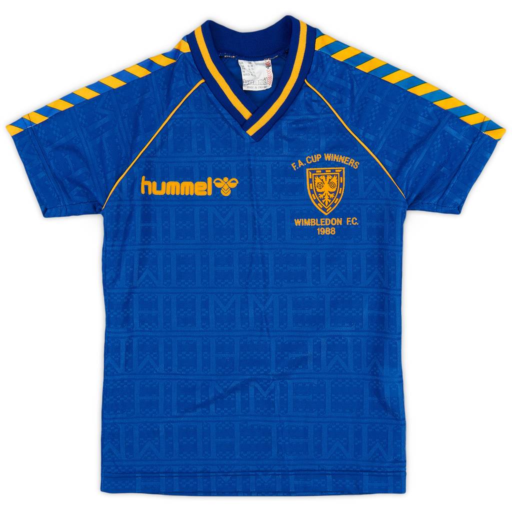 1988-89 Wimbledon Home Shirt - 9/10 - (S.Boys)
