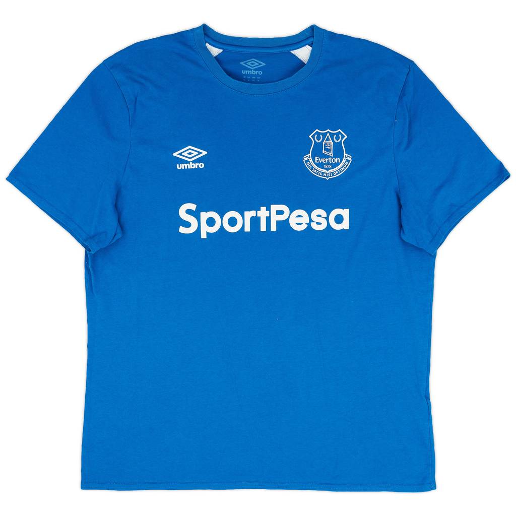 2018-19 Everton Umbro Training Shirt - 9/10 - (XL)