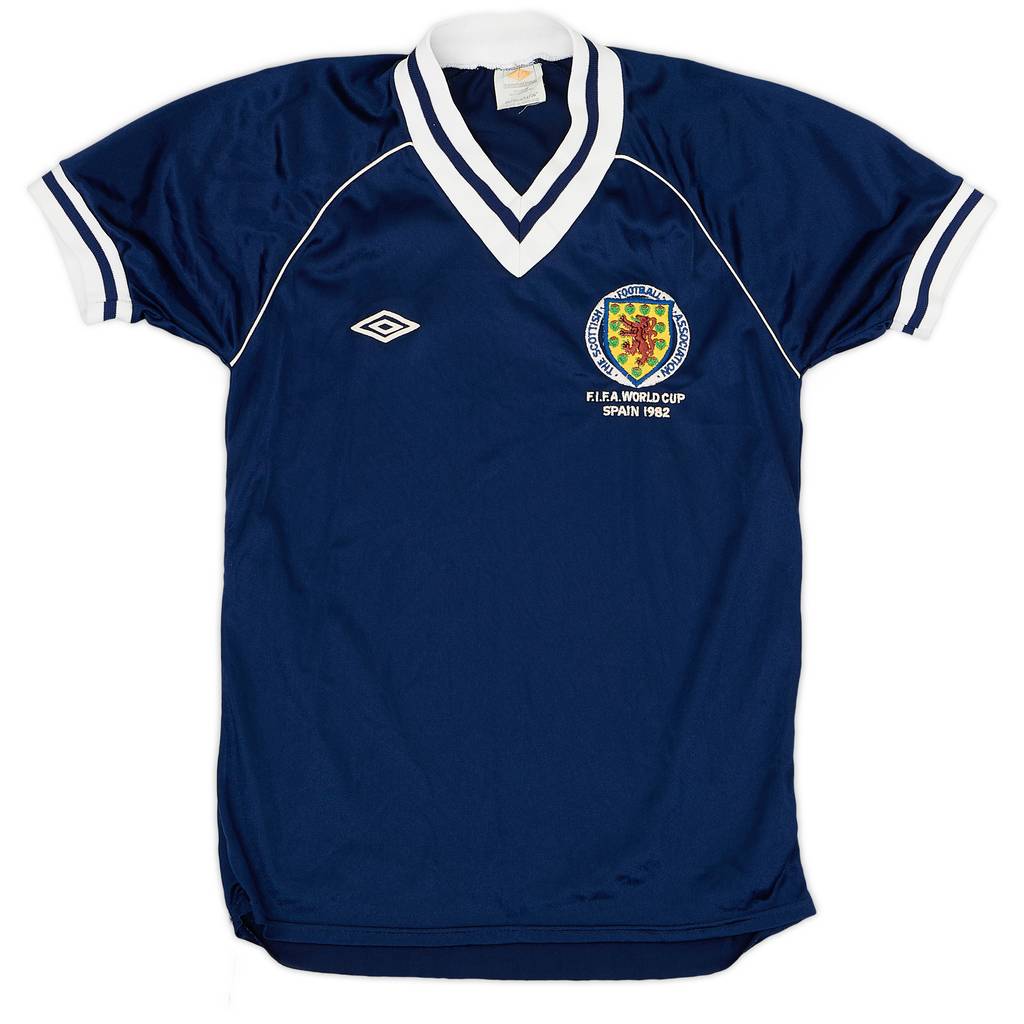1982 Scotland 'World Cup' Home Shirt - 8/10 - (S)