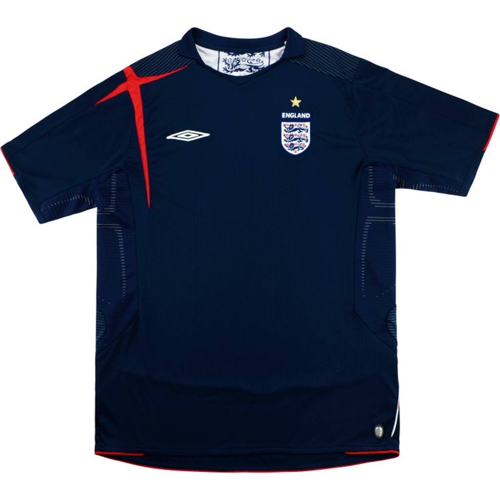 2005-06 England GK S/S Shirt - 6/10 - (S)