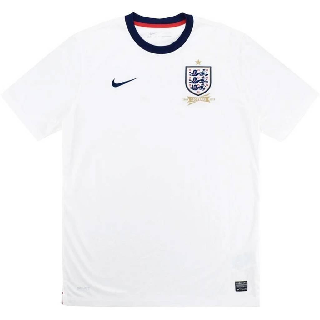 2013 England 150th Anniversary Home Shirt - 6/10 - (S)