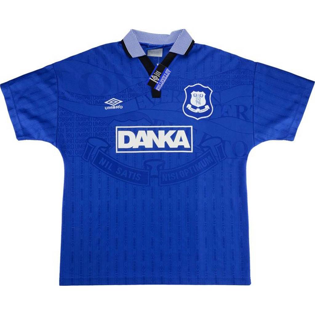 1995-97 Everton Home Shirt Y
