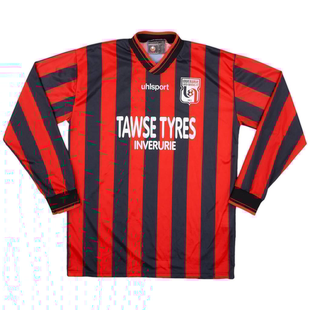 2005-06 Inverurie Loco Works Home L/S Shirt - 9/10 - (L)