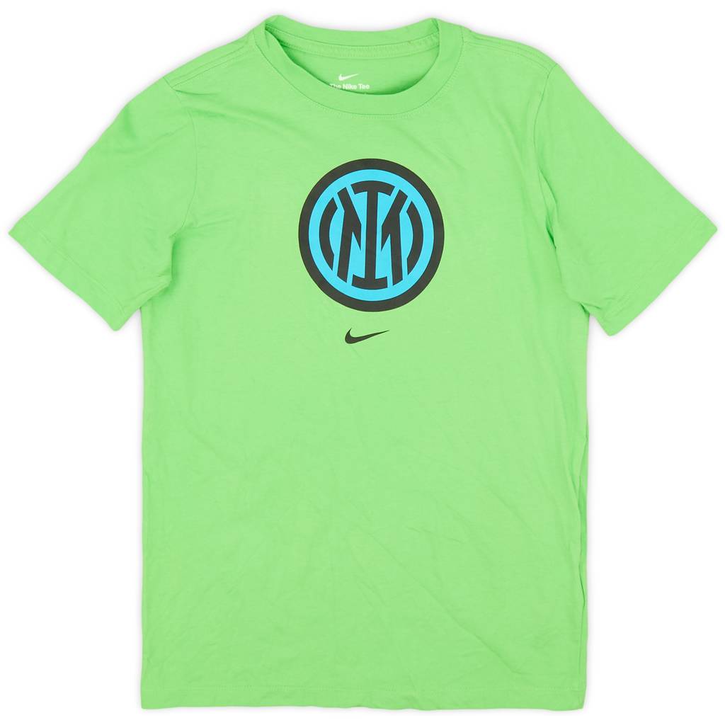2019-20 Inter Milan Nike Graphic Tee - 8/10 - (L.Boys)