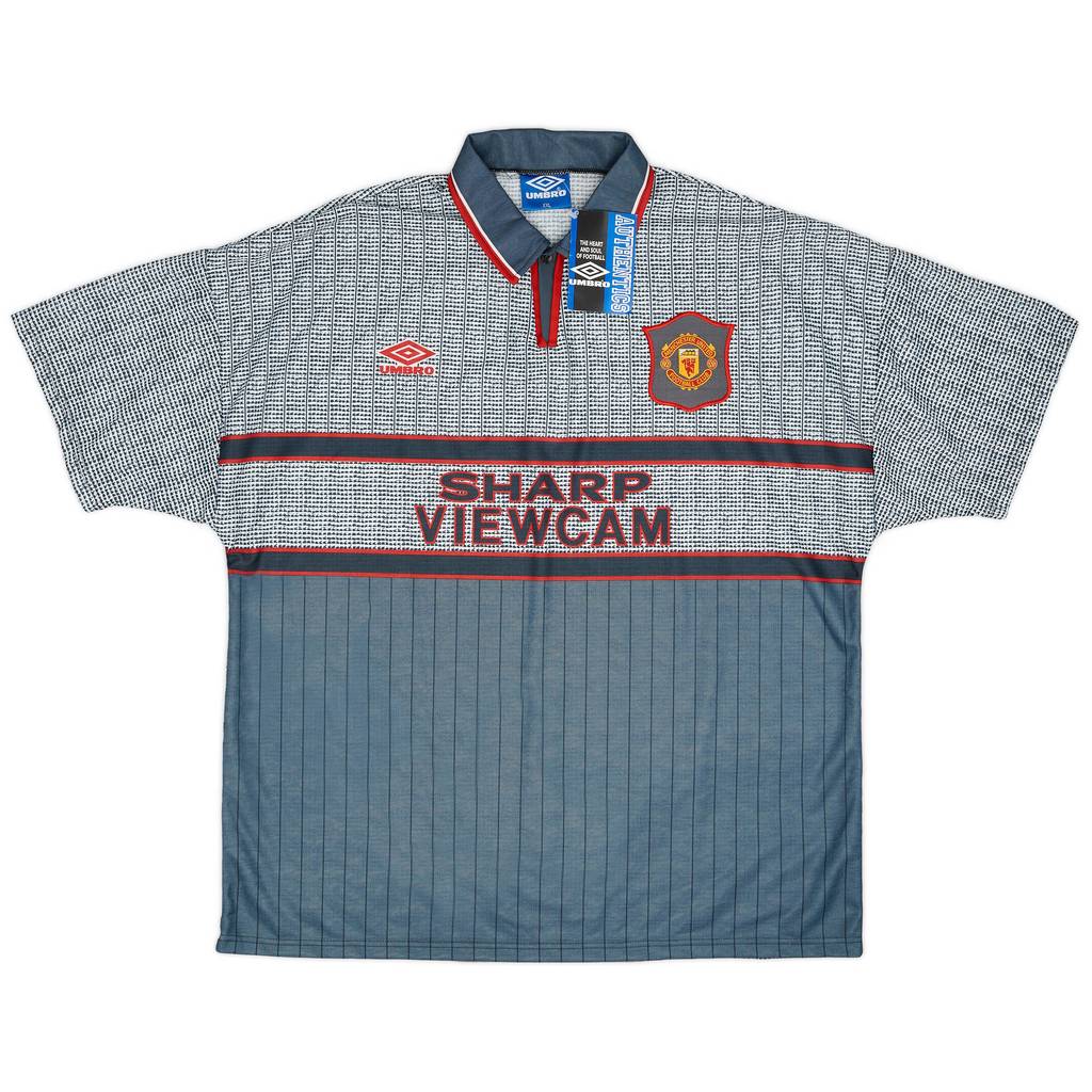1995-96 Manchester United Away Shirt (XXL)