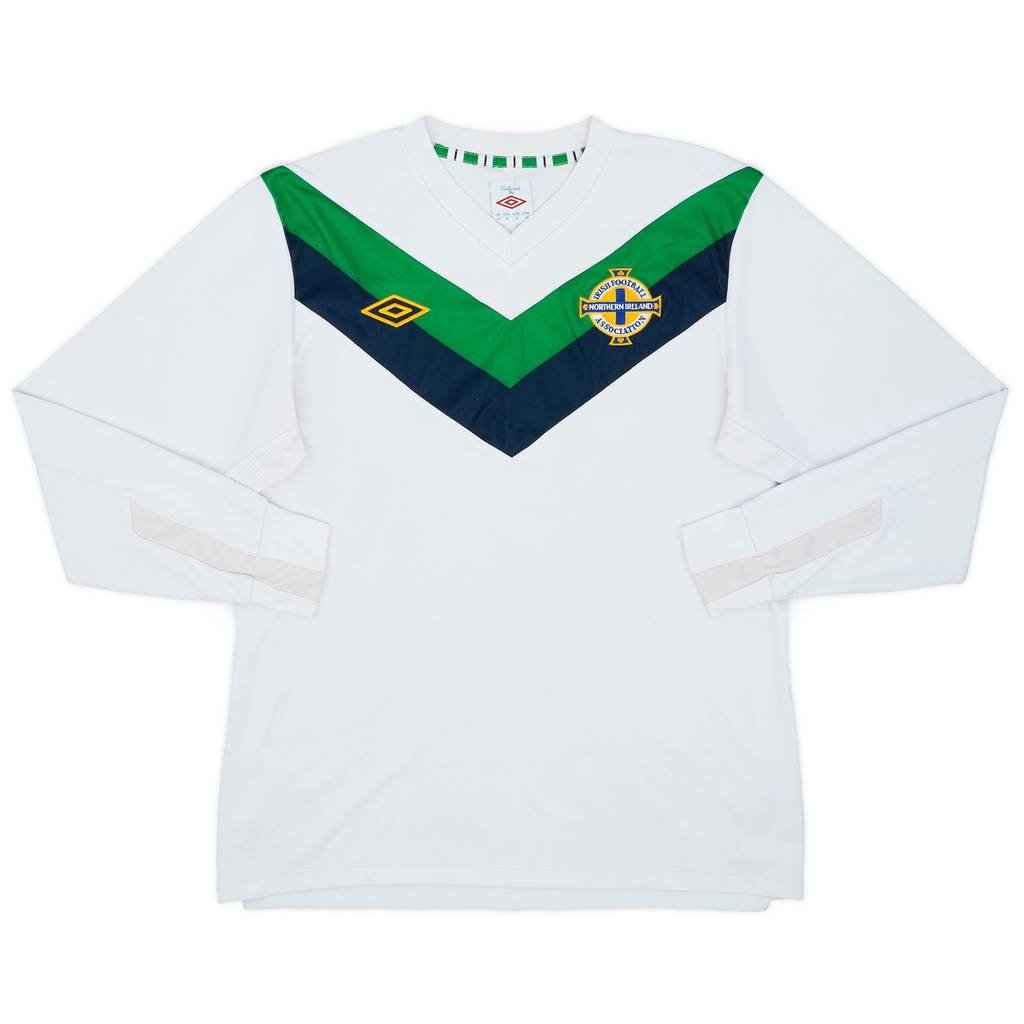 2011-12 Northern Ireland Away L/S Shirt - 7/10 - (M)