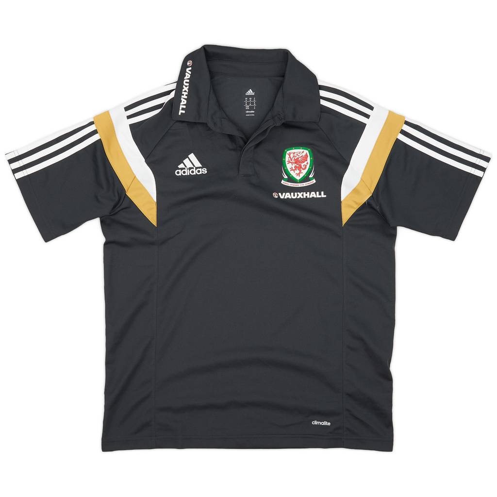 2014-15 Wales adidas Polo Shirt - 6/10 - (M)