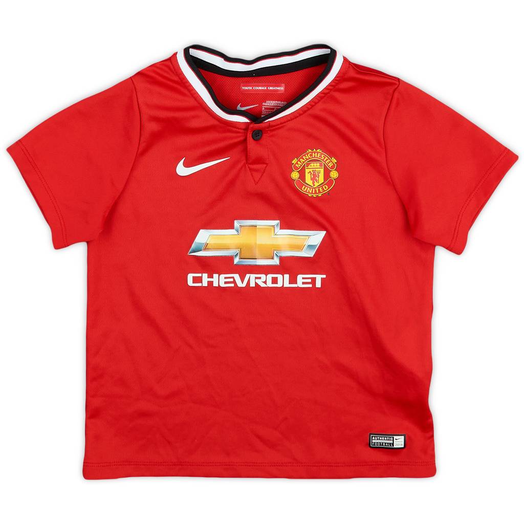 2014-15 Manchester United Home Shirt - 8/10 - (4-5 Years)