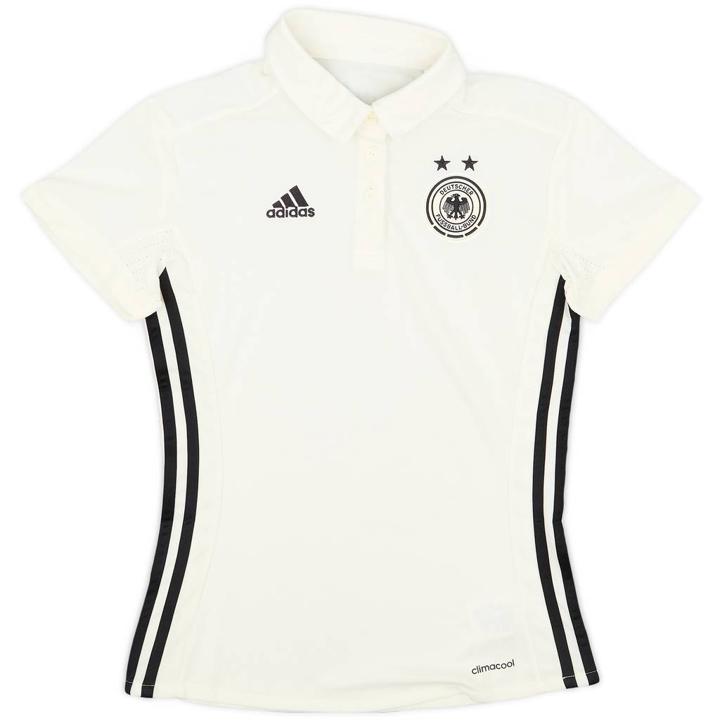 2017 Germany Women's Home Shirt - 9/10 - (Women's XXS)