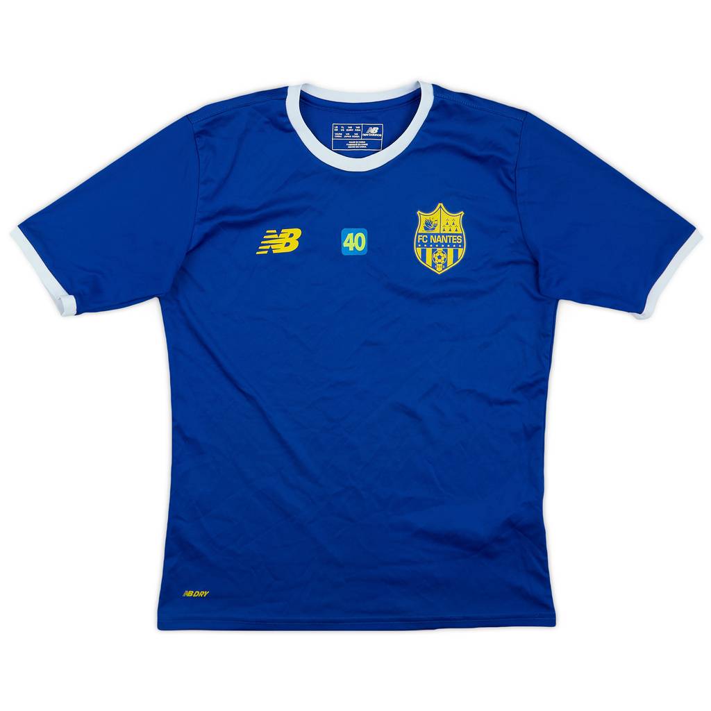 2019-20 Nantes Youth Issue New Balance Training Shirt #40 - 7/10 - (L.Boys)