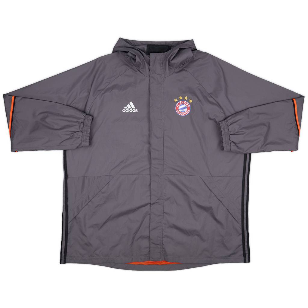 2016-17 Bayern Munich adidas Hooded Rain Jacket - 9/10 - (3XL)