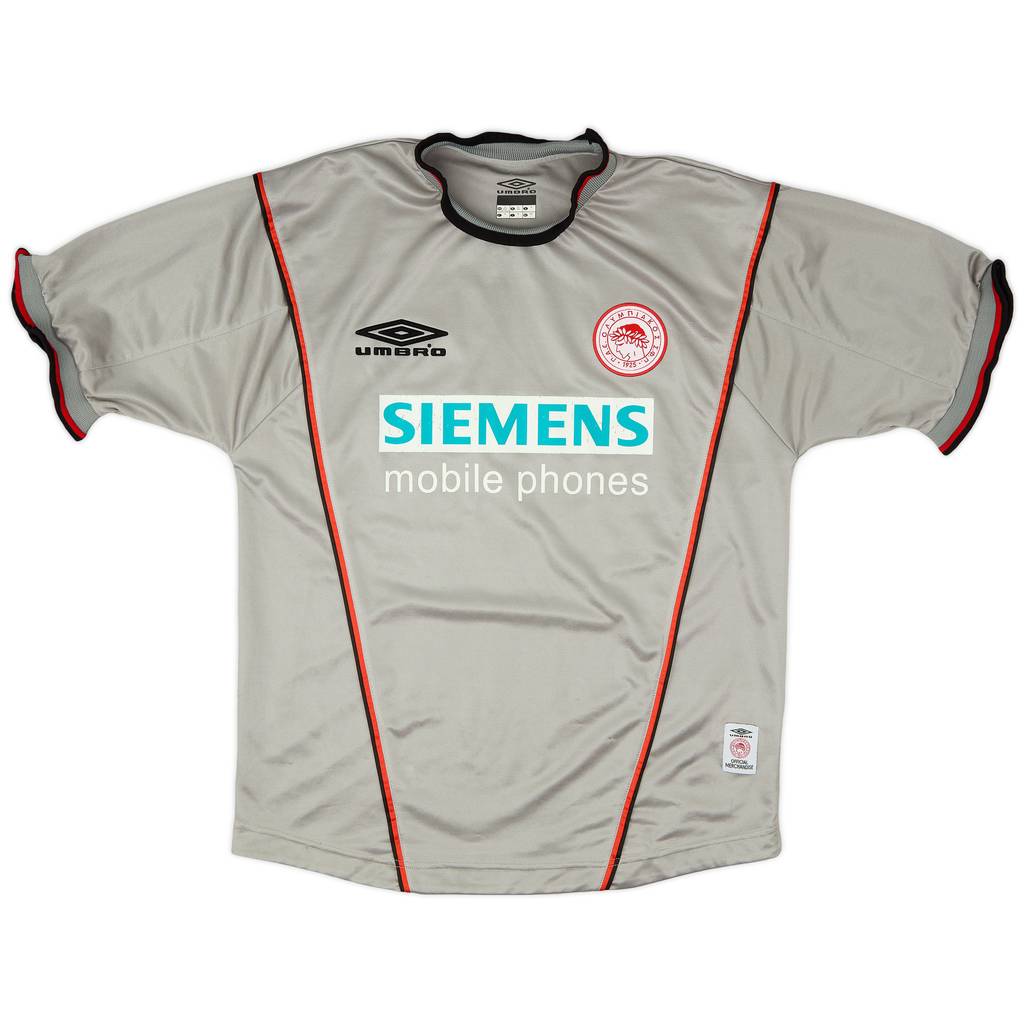 2000-01 Olympiakos Away Shirt - 5/10 - (M)