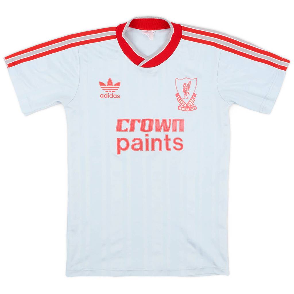 1987-88 Liverpool Away Shirt - 9/10 - (L.Boys)