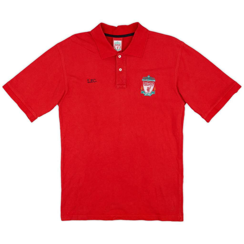 2005-06 Liverpool Polo Shirt - 9/10 - (M)