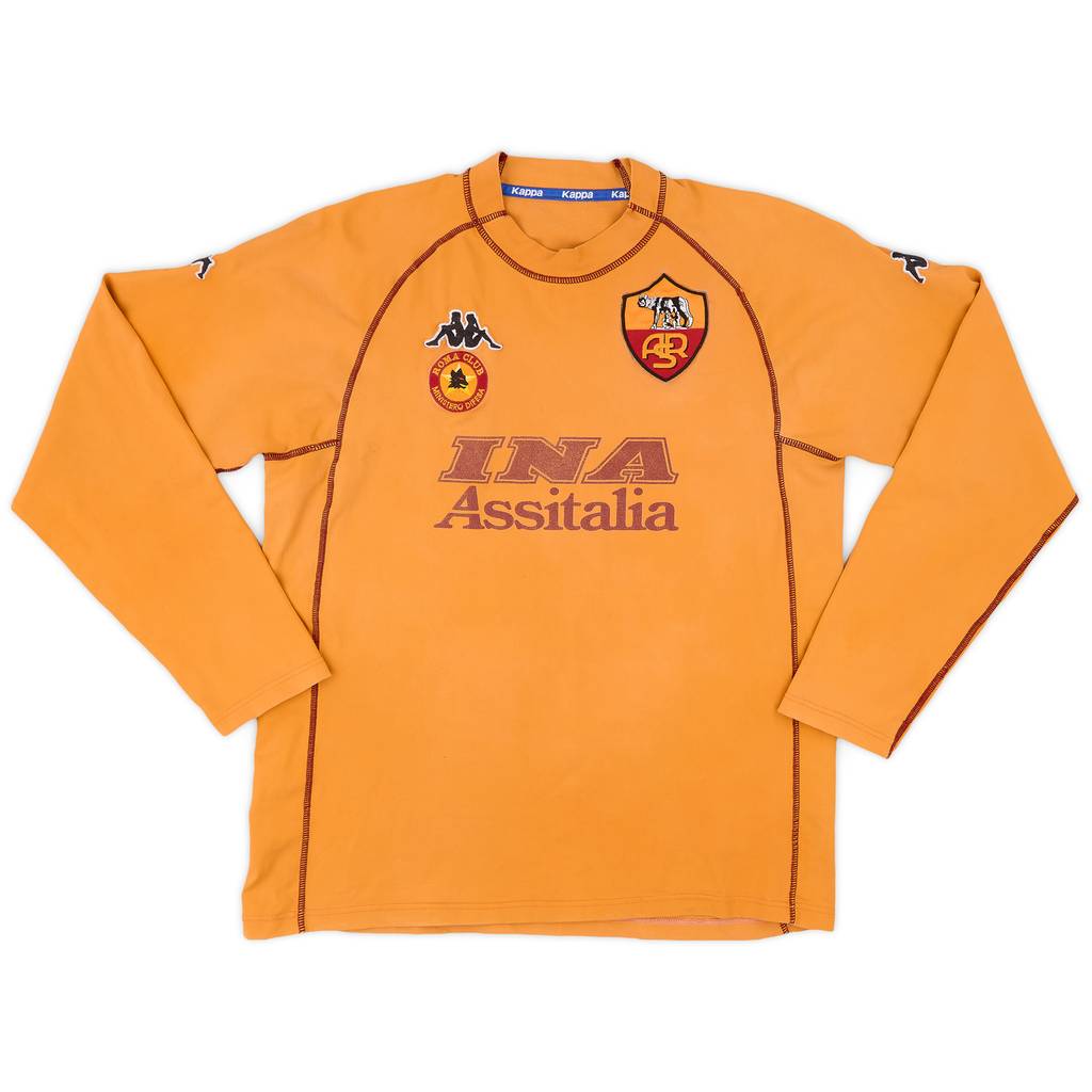 2000-01 Roma GK Shirt - 5/10 - (L)