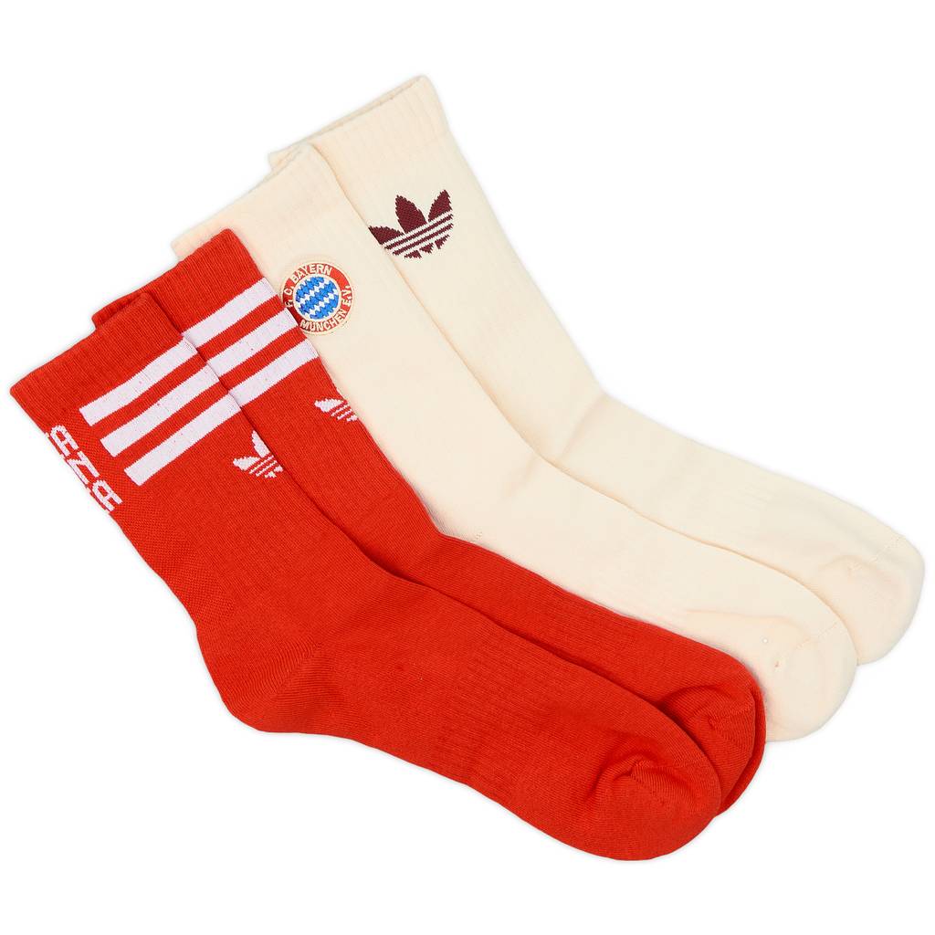 2024-25 Bayern Munich adidas Crew Socks (Pack of Two)