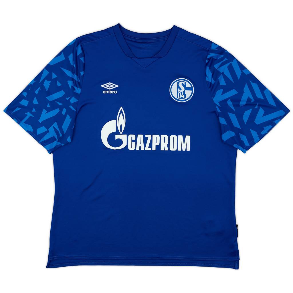 2019-20 Schalke Home Shirt - 8/10 - (XL)