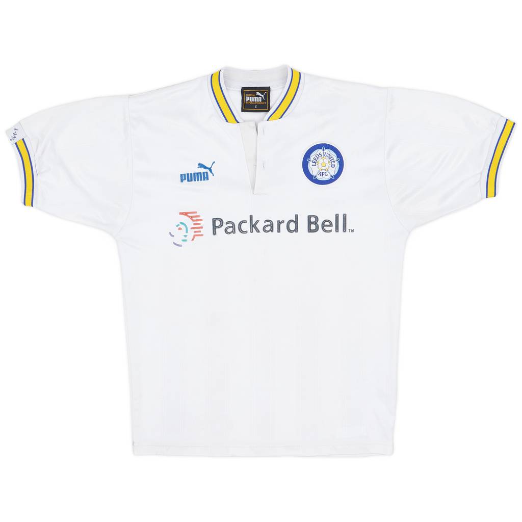 1996-98 Leeds United Home Shirt - 4/10 - (S)