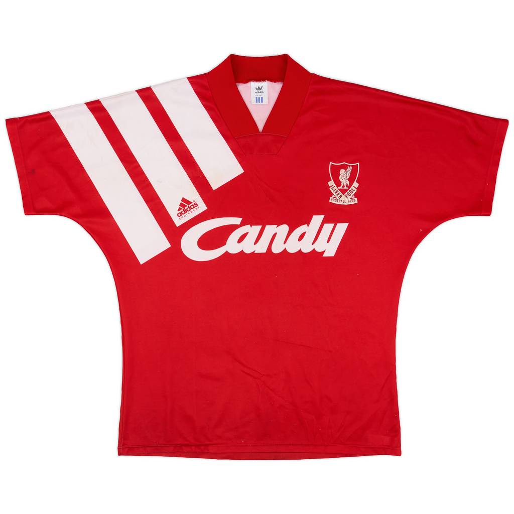 1991-92 Liverpool Home Shirt - 6/10 - (L)