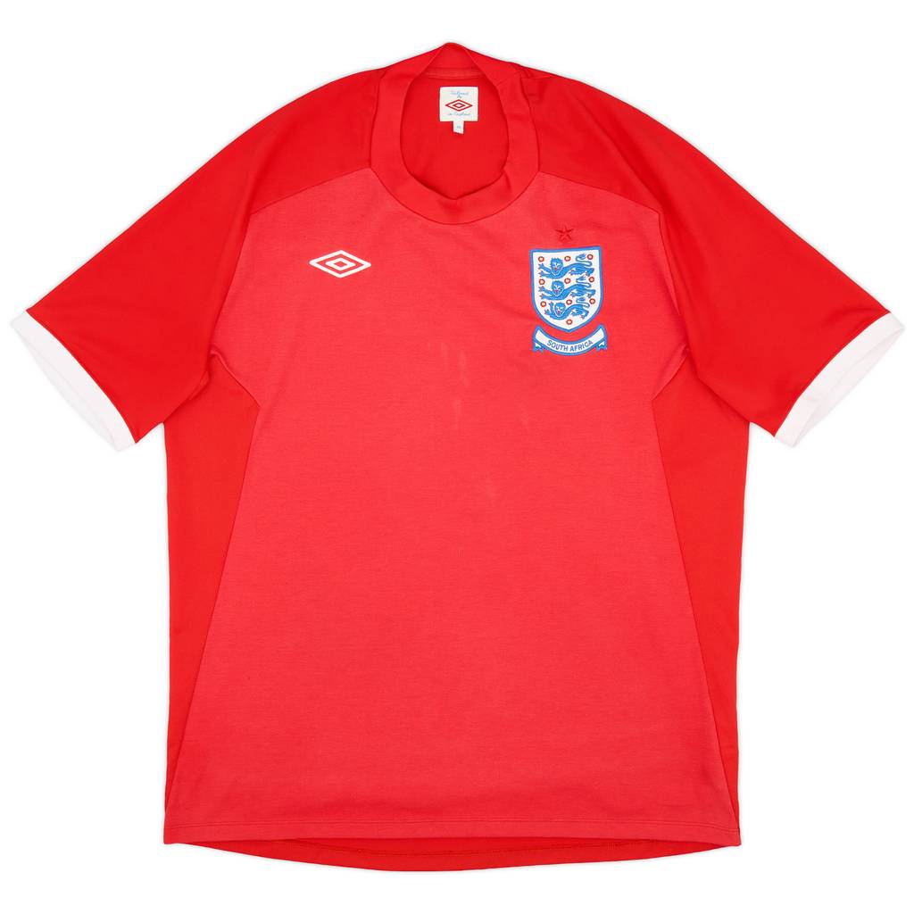 2010-11 England 'South Africa' Away Shirt - 7/10 - (XL)