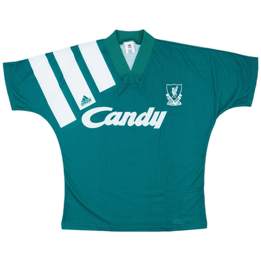1991-92 Liverpool Away Shirt - 8/10 - (M/L)
