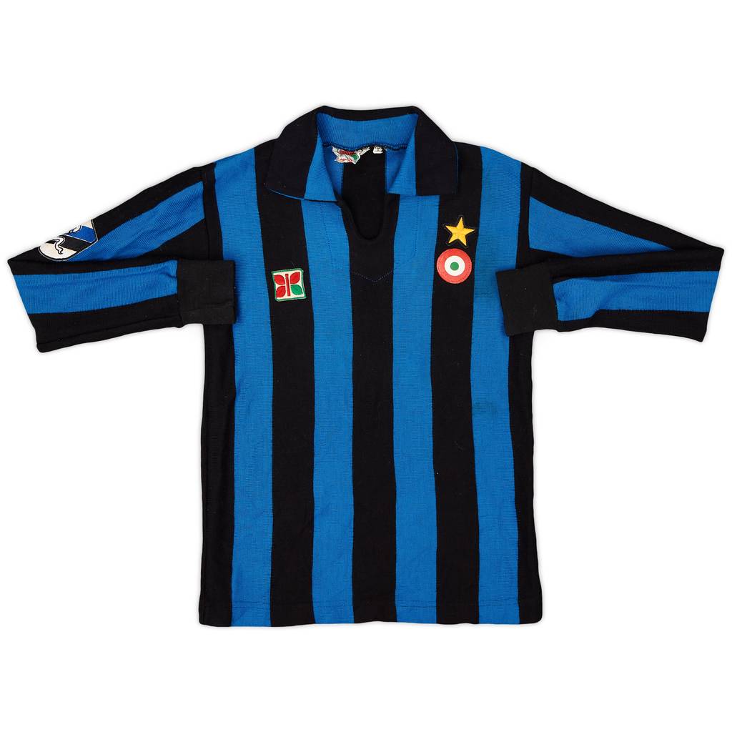 1982-83 Inter Milan Home L/S Shirt - 8/10 - (XS)