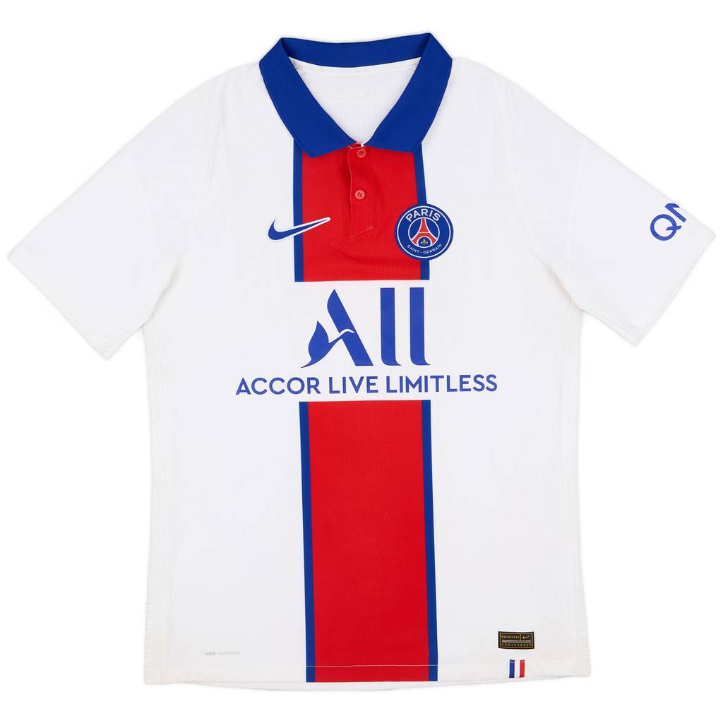 2020-21 Paris Saint-Germain Authentic Away Shirt - 8/10 - (M)