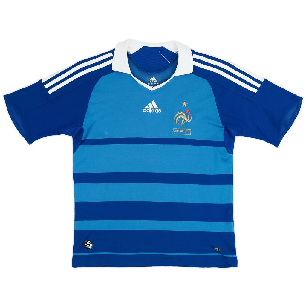 2008-09 France Home Shirt - 8/10 - (L.Boys)