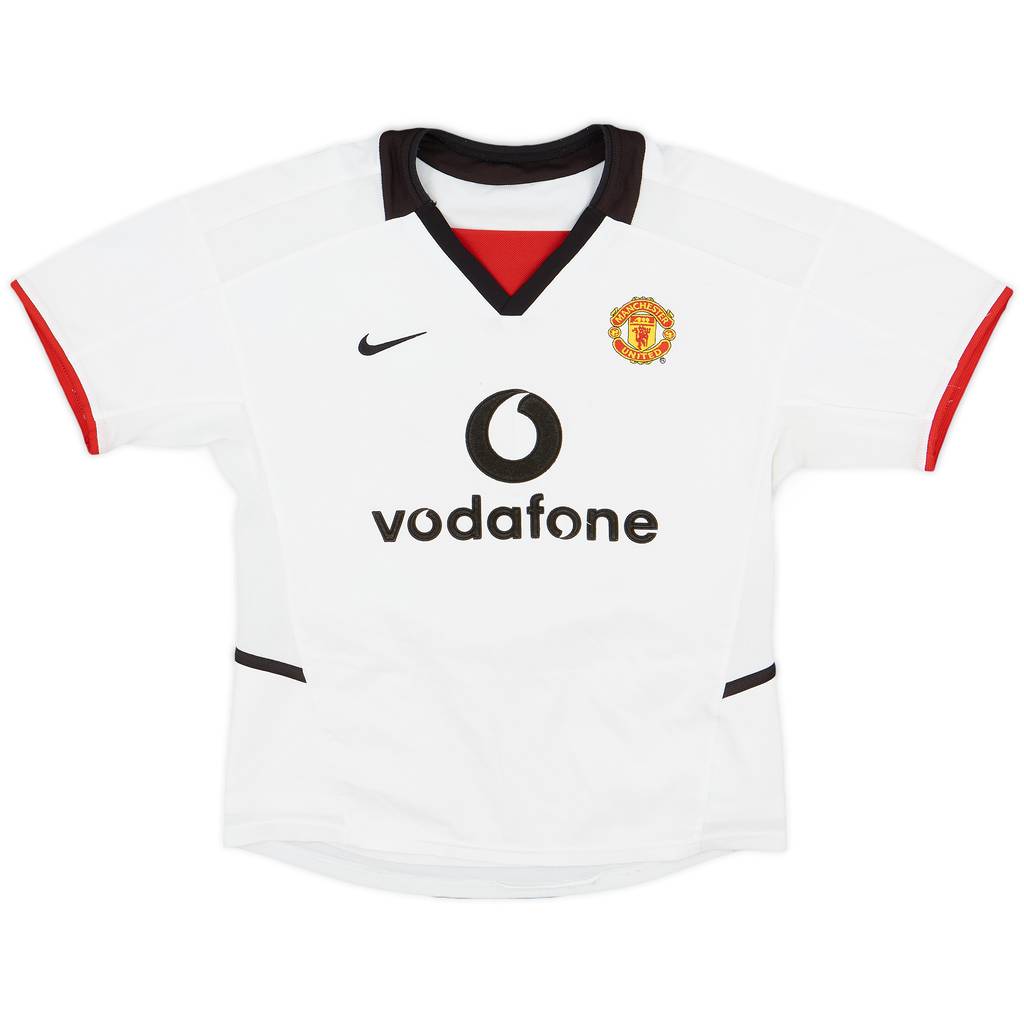 2002-03 Manchester United Away Shirt - 7/10 - (M.Boys)