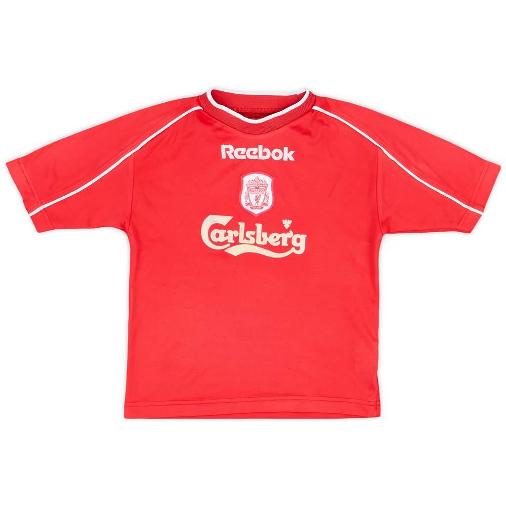 2000-02 Liverpool Home Shirt - 7/10 - (4-5 Years)