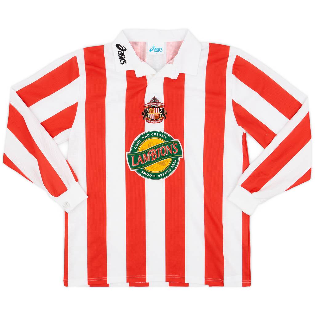 1997-99 Sunderland Home L/S Shirt - 9/10 - (XL)