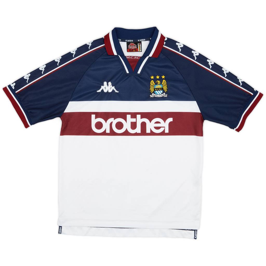 1997-98 Manchester City Away Shirt - 8/10 - (S)