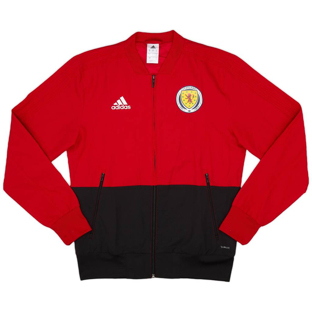 2017-19 Scotland adidas Track Jacket - 10/10 - (S)