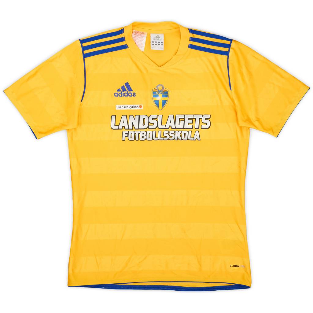 2013-14 Sweden adidas 'Landslagets Fotbollsskola' Training Shirt - 8/10 - (XS)