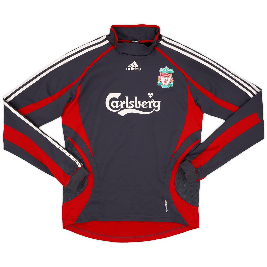 2006-07 Liverpool adidas Formotion Sweat Top - 8/10 - (L)