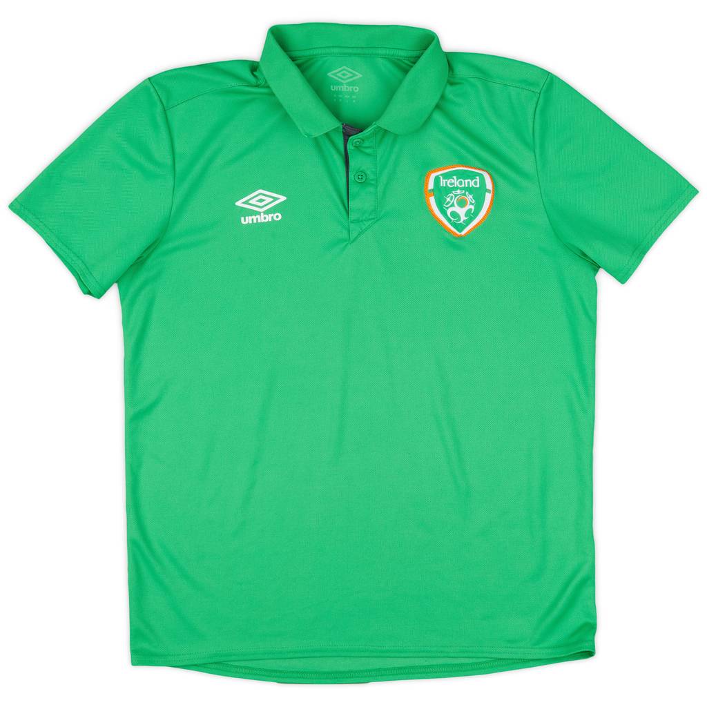 2014-15 Ireland Umbro Polo Shirt - 9/10 - (M)