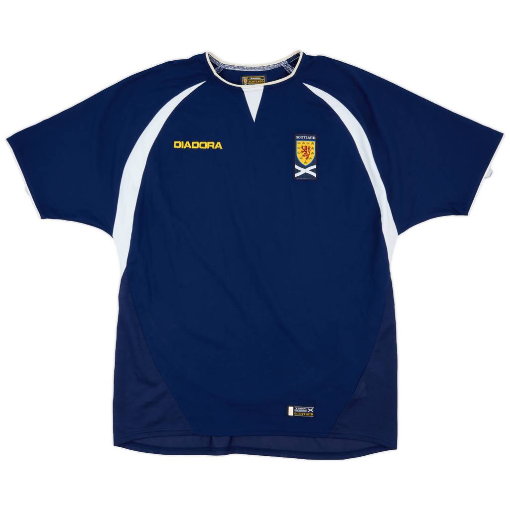 2003-05 Scotland Home Shirt - 6/10 - (M)