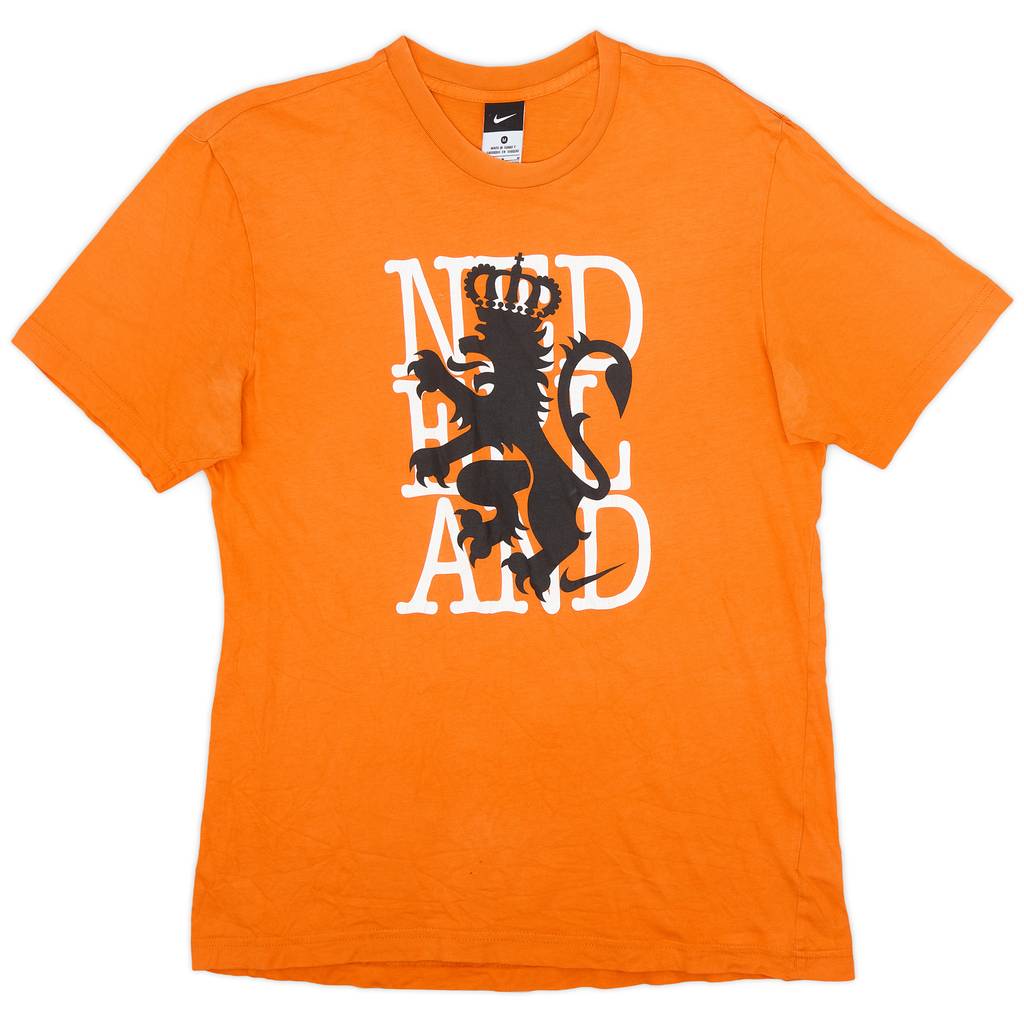 2010-11 Netherlands Nike Graphic Tee - 7/10 - (M)