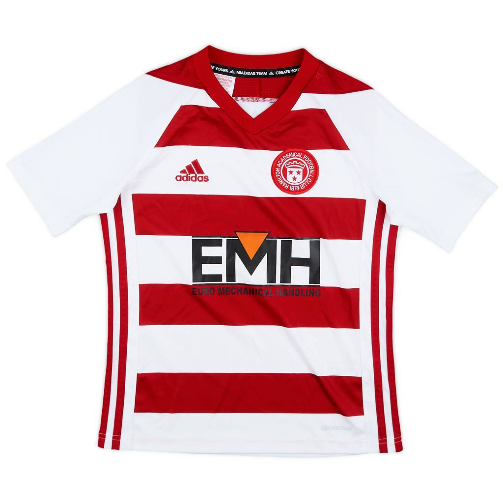 2019-20 Hamilton Academical Home Shirt - 8/10 - (S.Boys)