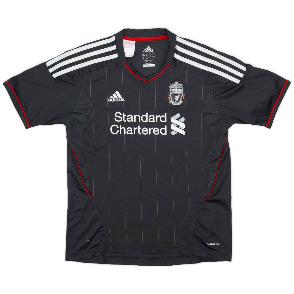 2011-12 Liverpool Away Shirt - 7/10 - (M.Boys)