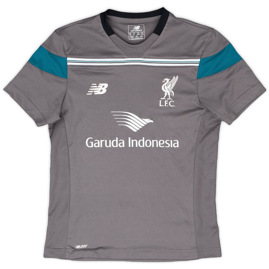 2015-16 Liverpool New Balance Training Shirt - 9/10 - (M.Boys)