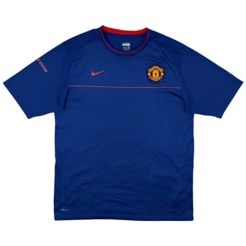 2008-09 Manchester United Nike Training Shirt - 8/10 - (L)
